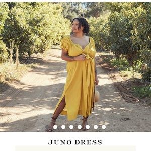 Doen Juno dress, size XXS (runs large) in Moss